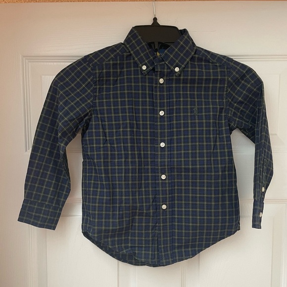 Ralph Lauren Other - Ralph Lauren button up polo long sleeve dress shirt Boys size 4T
